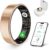 Smart Health Ring, Featuring Stress and Sleep Monitoring Functions, Compatible with iOS and Android, Waterproof Fitness Tracker for Women & Men, No Subscription Fee. (Rose Gold, 7)
