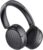 Bluetooth Headphones with Active Noise Cancelling (ANC), Wireless Over Ear Bluetooth Headsets with 35H Playtime, HiFi Stereo Foldable Headphones with Foam Ear Cups for Sports, Travel, Black