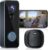 Doorbell Camera Wireless, Head-to-Toe Video – No Subscription Required,2K HD Live View, Two-Way Talk,Smart Video Doorbell with Chime,Battery Powered,Motion Alerts,Works with Alexa &Google(2.4G WiFi)