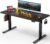 Electric Standing Desk Adjustable – 60×28 Inch Sit Stand Desk with 1 Inch Thick Tabletop, Double Beam Frame, 3 Memory Height Adjustment, Cable Management for Home Office