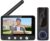 Wireless Doorbell Camera Video Intercom System with 4.5″ Indoor Visual Base Station, Two Way Talk, Smart AI Motion Detection, Night Vision, Cloud Storage.
