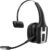 Trucker Bluetooth Headset, Wireless Headset with Mic for Work, Upgraded V5.3 Dual Noise Cancelling Microphones, Mute Button, Multipoint, 53H Battery, for Truck Drivers, Work from Home Office Phone