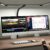 ONEMIX 42″ LED Desk Lamp with Clamp, Architect Desk Light with Remote, Adjustable 4-Segment Bar, 1800LM Bright, Eye-Caring Desk Lamp for Home Office, Reading, Study, Dual Monitors, Workbench (Black)