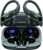 Active Noise Cancelling Earbuds Wireless Bluetooth Headphones 80H Playtime LED Power Display Charging Case Over Ear Hooks Ear Buds with Hi-Res Sound & Clear Calls for Sports Running Gym Workout Black