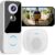 Doorbell Camera Wireless,2K FHD Head-to-Toe Video, no Subscription,Two-Way Talk, Smart Home Video Doorbell with Chime,Battery Powered,Motion Detection & Alerts,Works with Alexa & Google(2.4G WiFi)