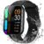 Parsonver Smart Watch, 5ATM Waterproof Watch for Swimming, Fitness Activity Tracker with 110+ Sports Modes, Heart Rate/Sleep/SpO2/Calories Monitor, Pedometer, Fitness Watch for Android & iPhone, Black