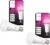 Philips Hue Smart LED A21 Bulb,White and Color Ambiance, E26 Base,13.5W, Full Spectrum Light 1000K-20000K,1600 Lumens, Dimmable, Compatible with Alexa, Google, Apple Home, 2pk