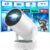 Mini Projector, Projector with Wifi and Bluetooth Built-in Battery 4K Portable Projector for Outdoor Bedroom, Smart Projectors 1080P Compatible with iphone/TV Stick/HDMI/Laptop