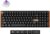 Keychron K4 HE – 96% Compact Hall Effect Wireless Mechanical Keyboard with Number Pad, Magnetic Switch, Rapid Trigger, Custom RGB, QMK/VIA, 2.4GHz/BT5.2/Wired, for Mac/Windows/Linux, Wood Frame, Black
