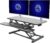 VIVO 36 inch Desk Converter, K Series, Height Adjustable Sit to Stand Riser, Dual Monitor and Laptop Workstation with Wide Keyboard Tray, Black, DESK-V036KB