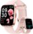 Fitpolo Smart Watches for Women Android iPhone, 1.8” Women Smartwatch with Alexa Built-in, Bluetooth Calls, IP68 Waterproof, 7 Days Battery, Heart Rate/Sleep/SpO2 Monitor, 110 Sports Mode