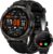 KOSPET Tank T4C Smart Watch for Men with LED Flashlight, 1.5” AMOLED Display, Dual-Band GPS&Compass, 50-Days Battery, 24/7 Heart Rate/Sleep Monitor, 50m Waterproof, Bluetooth Call/Walkie-Talkie