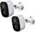 Geekee Security Cameras Wireless Outdoor 2-Way Talk Battery Powered Wi-Fi Cameras for Outside and Indoor 2K Night Vision AI Motion Detection Siren Alarm IP65 Weatherproof 2-Pack