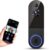 1080p Wireless Wi-Fi Video Doorbell Camera with Night Vision, Two-Way Audio, AI Motion Detection and Cloud Storage, 2.4G WiFi (No Doorbell Receiver Included)