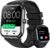 Smart Watch for Men Women, 1.85″ HD Fitness Tracker with Bluetooth Calls, 5 ATM Waterproof, 130+ Sport Modes, 24/7 Heart Rate/Sleep Monitor, Pedometer, Calories, Smartwatch for iOS Android (Black)