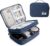 mygreen Electronic Organizer Travel Cable Organizer Bag for Hard Drives, Cables, Charger, Phone, USB, SD Card Dark Blue