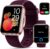 Smartwatch for Women, Compatible with Android & iPhone, 1.8” Fitness Tracker Watch with Alexa, Call & Notification Alerts, Heart Rate & Sleep Monitor, 120 Sports Modes, Waterproof Watch for Women