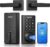 Philips WiFi Keypad Door Lock with Handle, Built-in WiFi, APP Remote Control, Voice & Fingerprint Unlock, Smart Locks for Front Door with Auto Lock, Digital Front Door Lock Set, Keyless Entry Deadbolt