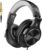 OneOdio A71D Wired Over-Ear Headphones, Studio Monitor Headsets, Hi-Res DJ Stereo Headphone with Foldable Design, 3.5/6.35MM Plug for AMP Recording Podcast Mixing PC Guitar – Black