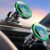 LISEN for 15W MagSafe Car Mount Charger,MagSafe Charger,Wireless Car Charger,Magnetic Phone Holder for Car,Phone Holders for Your Car Accessories for Women Men Jeep Ford F150 for iPhone 17-12,Samsung