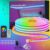 48ft RGB LED Neon Rope Lights with App, Remote Control, IP65 Waterproof Neon Light Strip Outdoor Indoor, DIY Design Flexible Led Strip Lights for Bedroom Essentials, Gaming Accessories