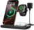 RYND 2026 Travel Portable Wireless Fast Charger for Apple & Android Charging Station,3 in 1 Charging for iPhone17 16 15 14 13 12,Apple Watch Series & Air pods 4 3 2 Pro,Samsung Galaxy