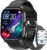 Smart Watch for Women Men with Text and Call, 2025 New AI Smartwatches with Heart Rate/SpO2/Sleep/Stress Monitor, 100+ Sports Modes, GPS Fitness Watches Compatible with iOS/Android (Map, Black)