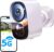 2025 Upgraded 2K Security Cameras Wireless Outdoor, Free Cloud Storage, 1-6 Months Battery Life, Waterproof, 2-Way Talk, AI Motion Detection Spotlight Siren Alarm Cameras for Home Security