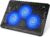 havit HV-F2056 15.6″-17″ Laptop Cooler Cooling Pad – Slim Portable USB Powered (3 Fans), Black/Blue