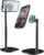 COOPER MagStand, Adjustable Magnetic iPhone Stand for Desk & Phone Holder for Video Recording, Compatible with MagSafe, Stand for iPhone 17 Pro Max, 16/15/14/13/12, Small Mag Safe Tripod (Black)