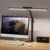 Honeywell LED Desk Lamp with Base – HJ1BK Sunturalux Eye-Caring Architect Desk Lamp for Home Office, 1200LM Computer Desk Light 4 Color Modes Stepless Dimming Task Desk Light with Timer Function Black