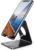Lamicall Cell Phone Stand, Phone Dock: Cradle, Holder, Stand for Office Desk – Black