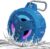 EBODA Shower Bluetooth Waterproof Speaker, IPX7 Floating Portable Wireless Small Speakers with Light, 24H Playtime for Beach, Pool, Kayak Accessories, Gifts for Men and women -Coral Blue