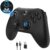 C6 Wireless PC Controller, Bluetooth Game Controller- 1000Hz Polling Rate- Hall Effect Joystick for Windows PC, Nintendo Switch, Switch 2, Steam Deck, Android TV/Mobile, iOS, MAC &Tesla Vibration Turbo