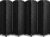 Sorbus 8-Panel Black Room Divider with Double Hinged Panels, 6 ft Tall Folding Privacy Screen
