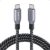 Anker Prime USB C to USB C Cable, 240W Fast Charging Cord, Upcycled-Braided Nylon with 100-Year Bend Durability for iPhone 17 Series, MacBook, Galaxy S24(6 FT)